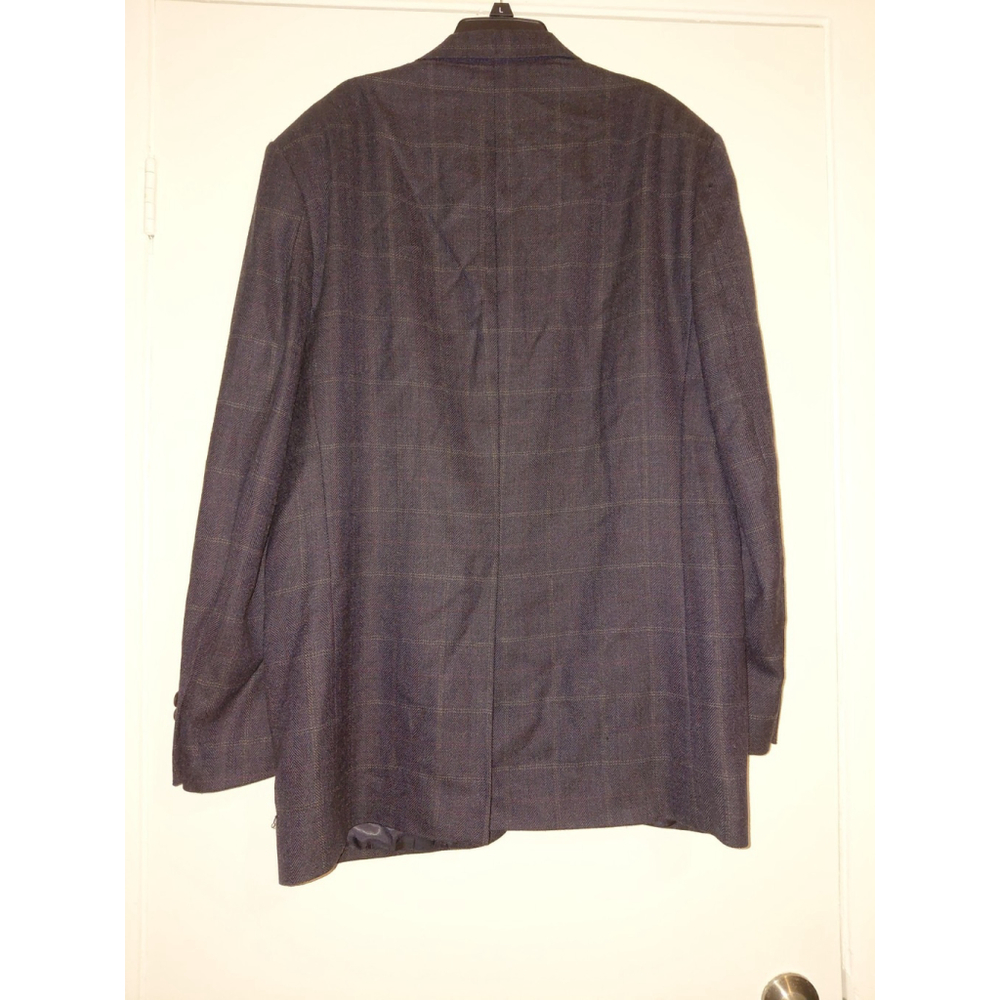 Lauren Ralph Lauren Sport Coat Blazer Suit Jacket Size 42L Wool 2 Button Gray - Picture 7 of 8